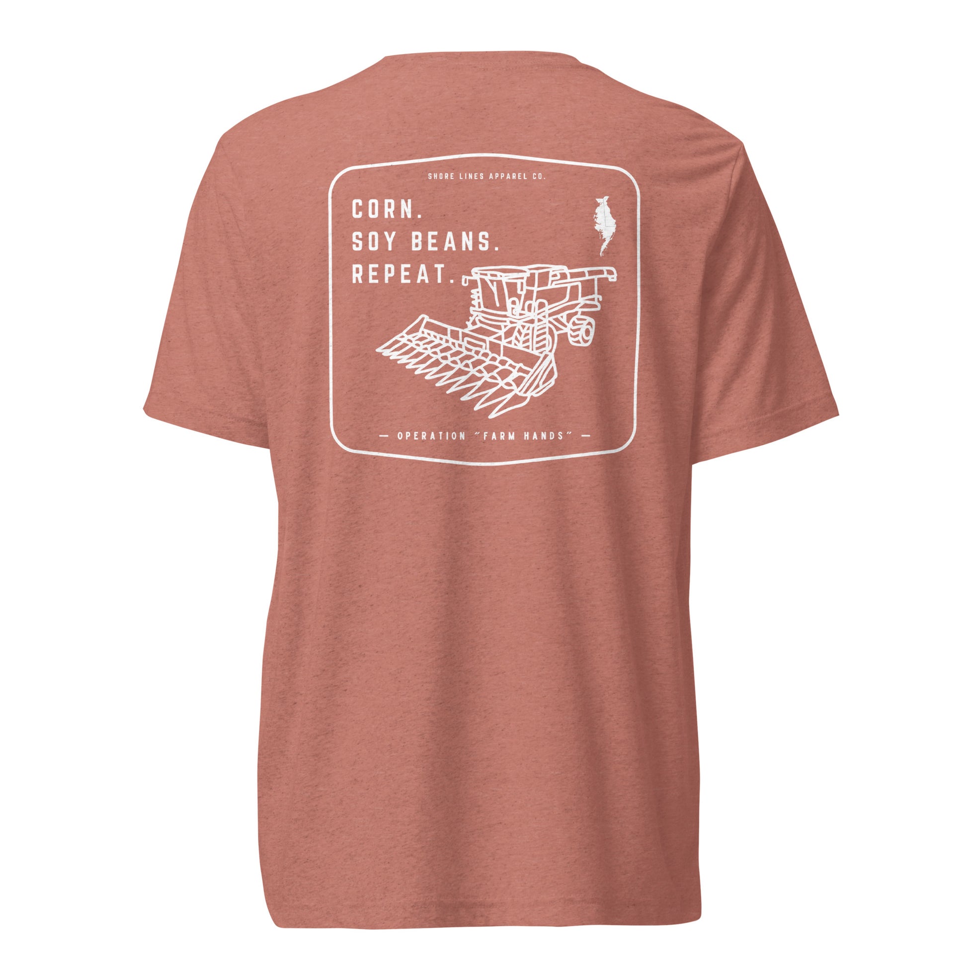 Operation Farm Hands | Core SS-mauve-Shore Lines Apparel Co.