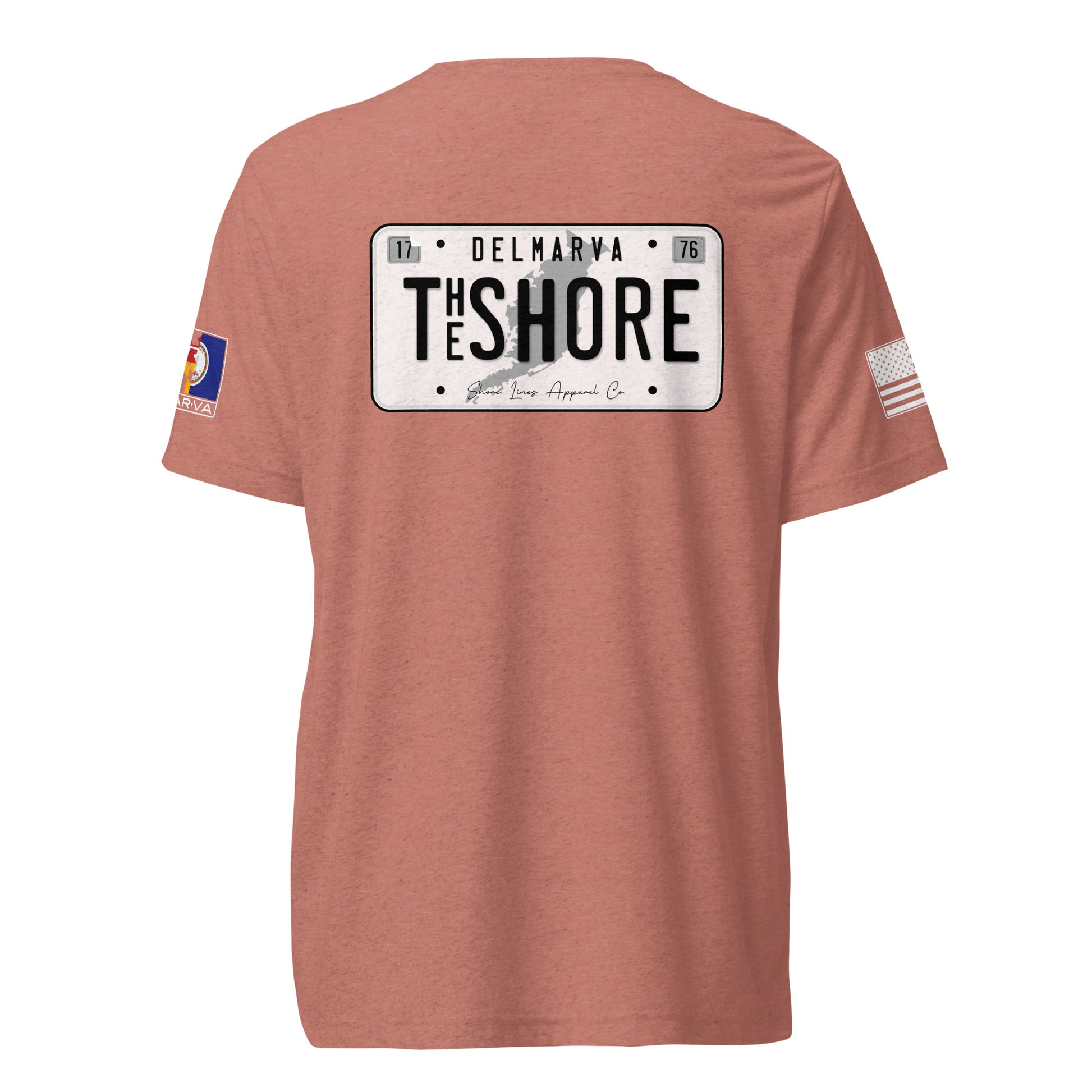 License Plate | Core SS P-mauve-Shore Lines Apparel Co.