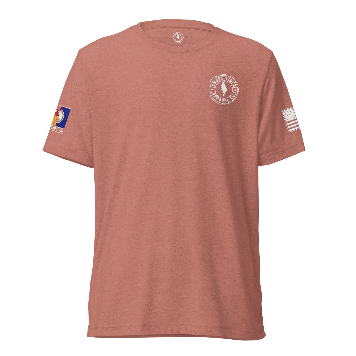 Need More Eastern Shore | Core SS P-mauve-Shore Lines Apparel Co.