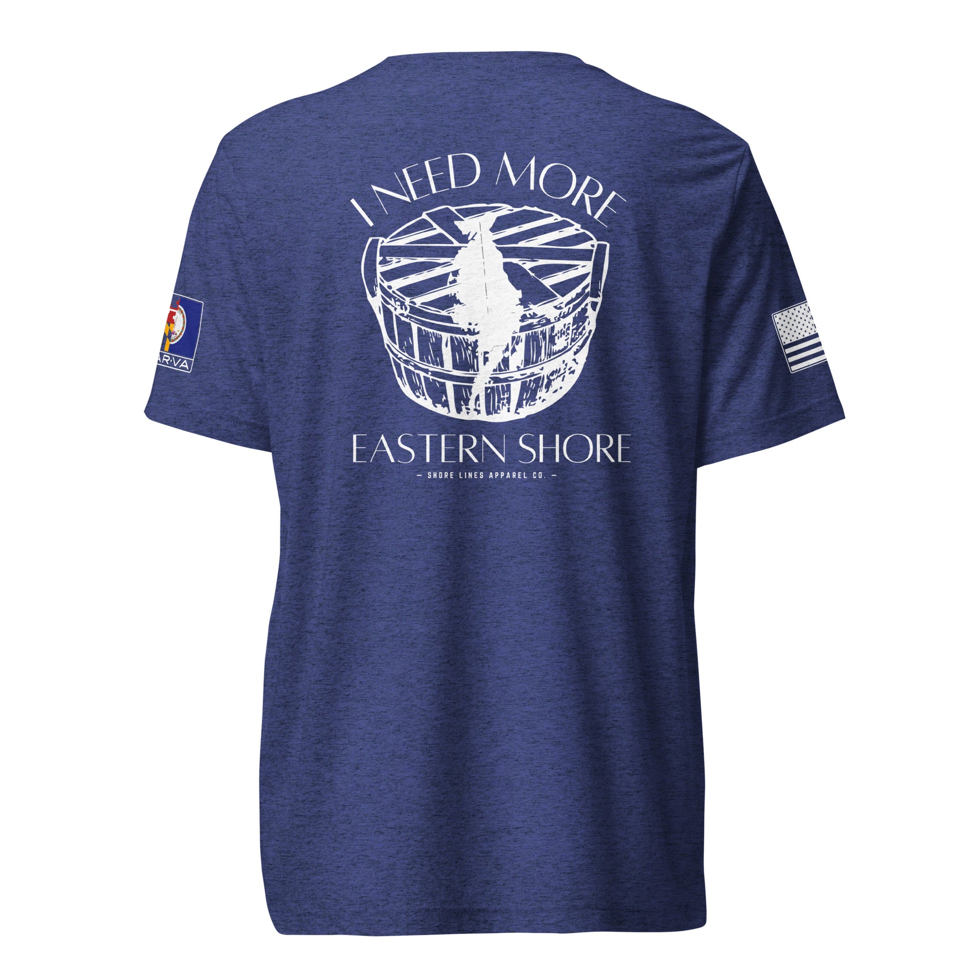 Need More Eastern Shore | Core SS P-navy-Shore Lines Apparel Co.