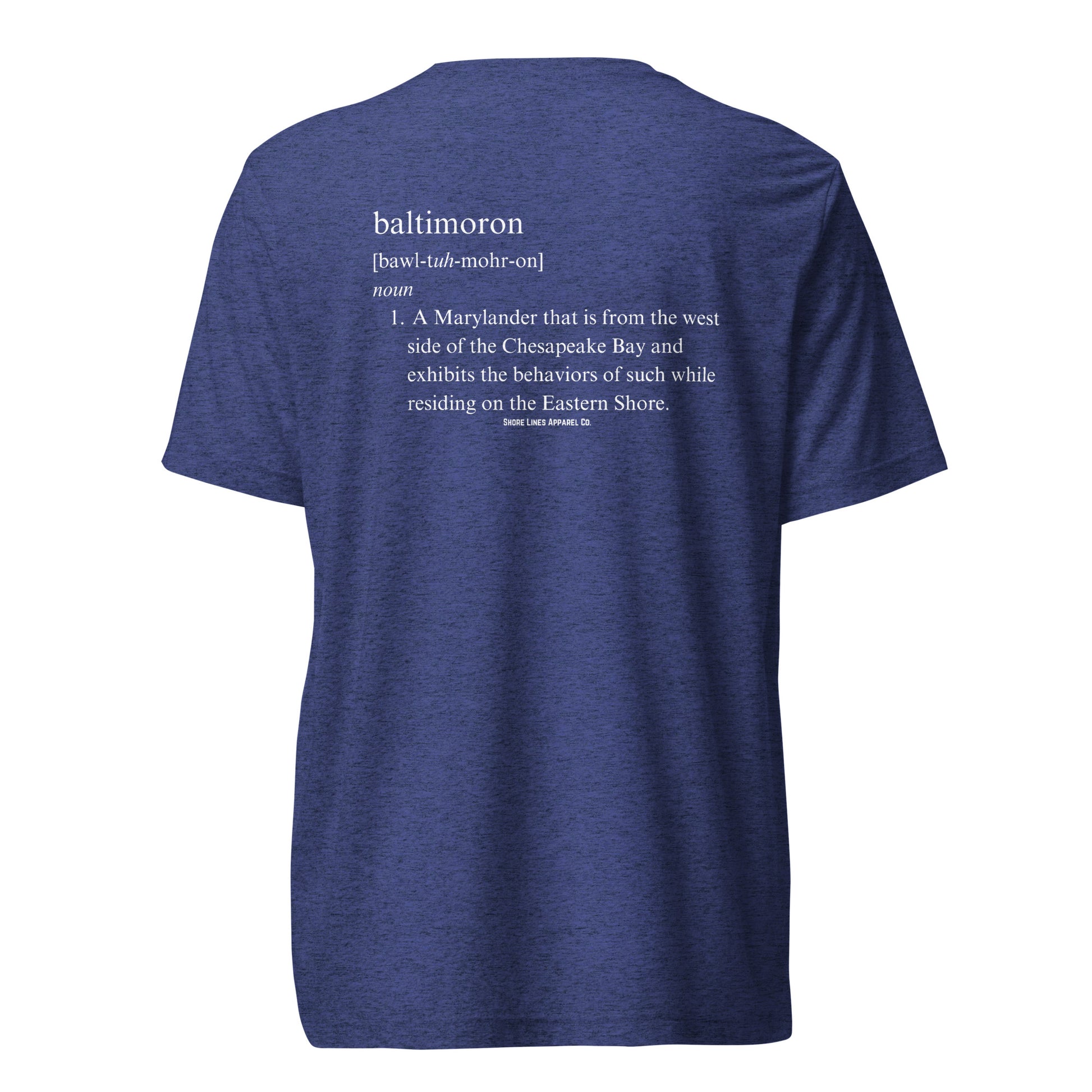 Baltimoron | Core SS-navy-Shore Lines Apparel Co.