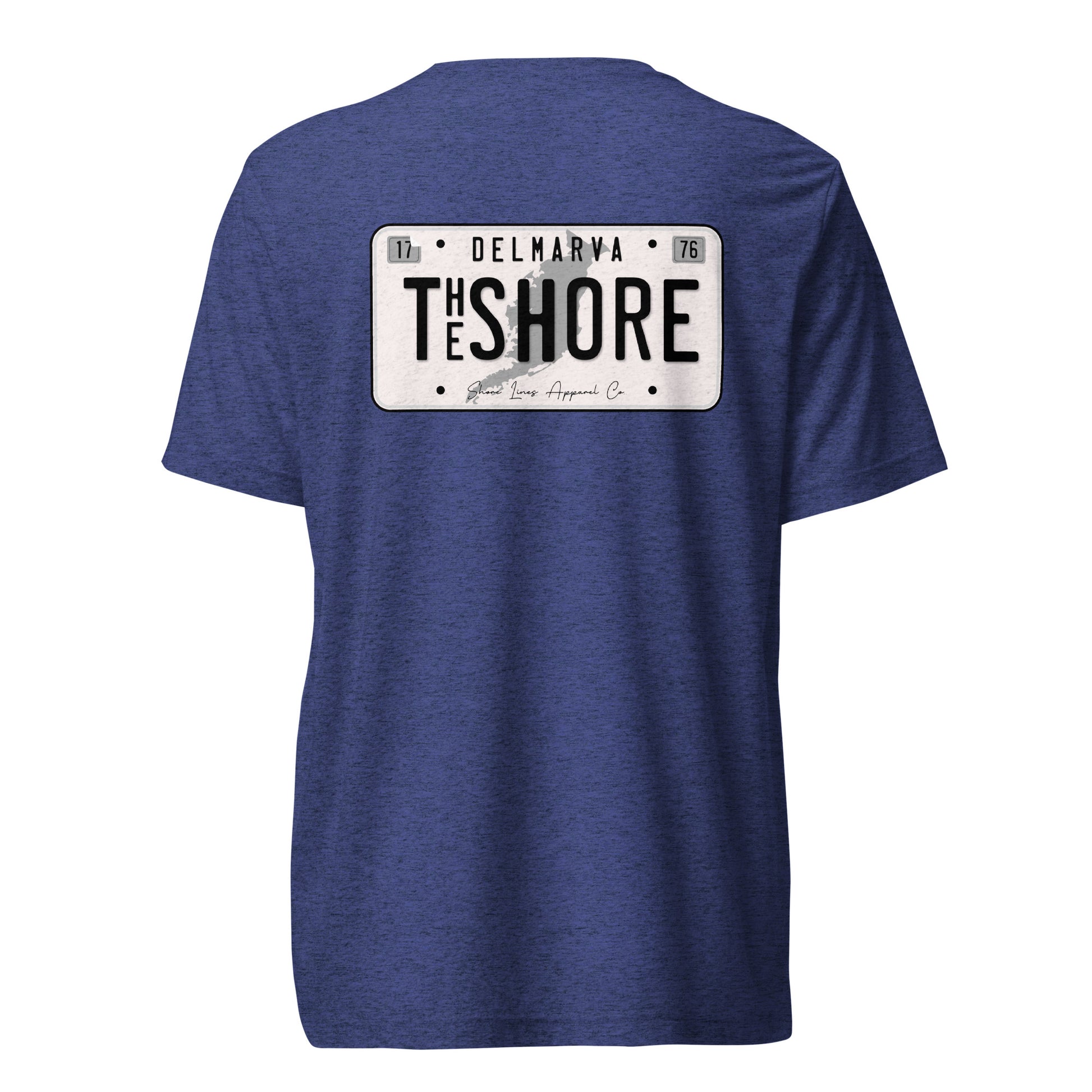 License Plate | Core SS-navy-Shore Lines Apparel Co.