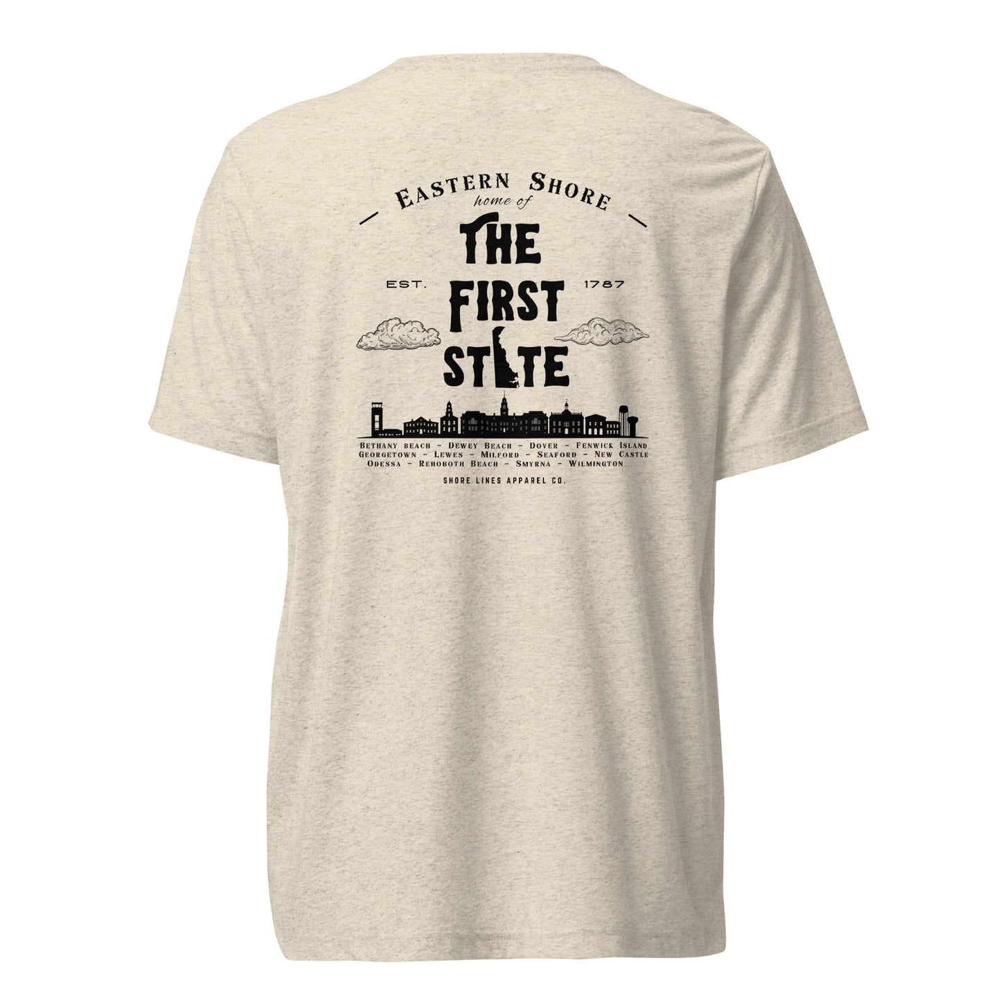 The First State | Core SS-oatmeal-Shore Lines Apparel Co.