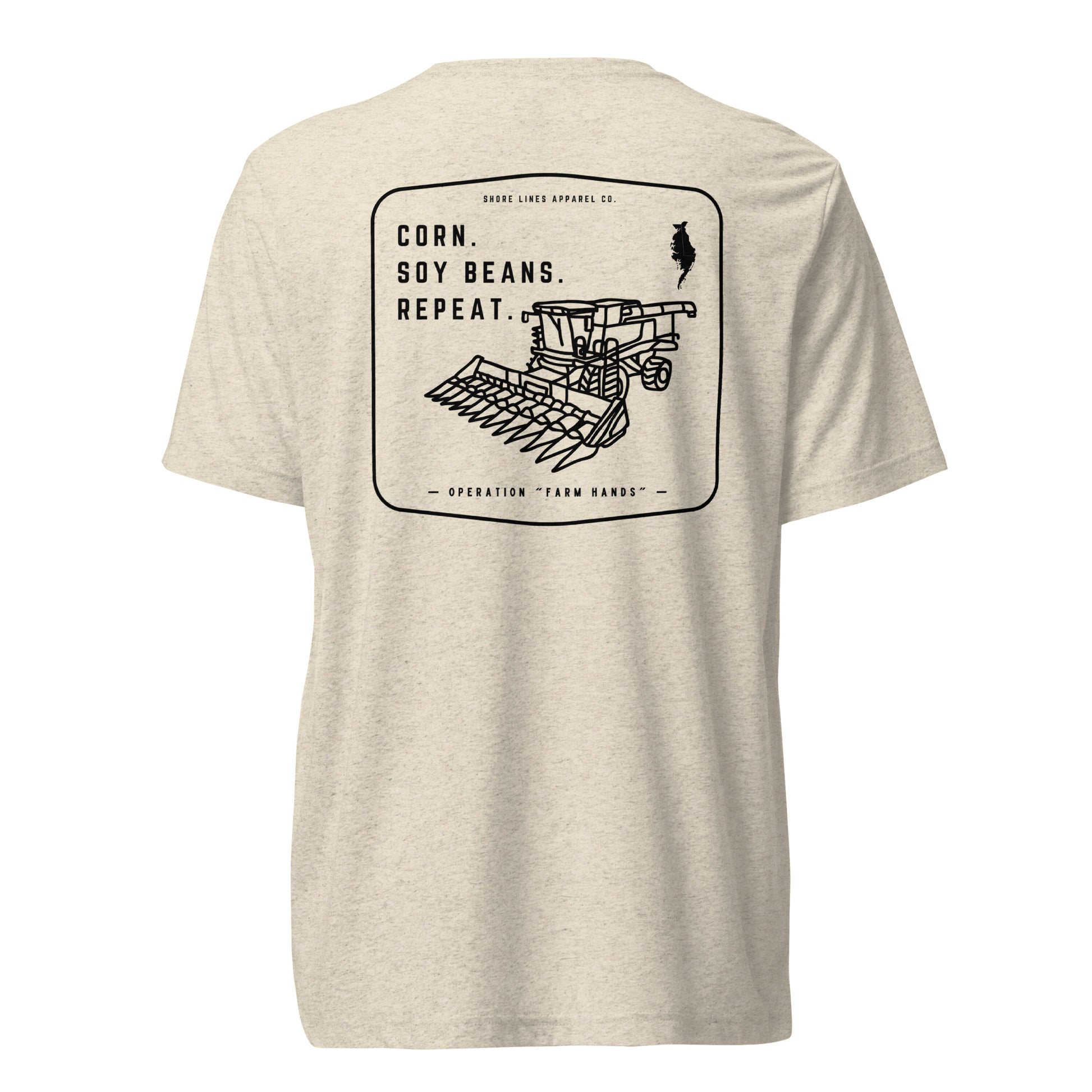 Operation Farm Hands | Core SS-oatmeal-Shore Lines Apparel Co.