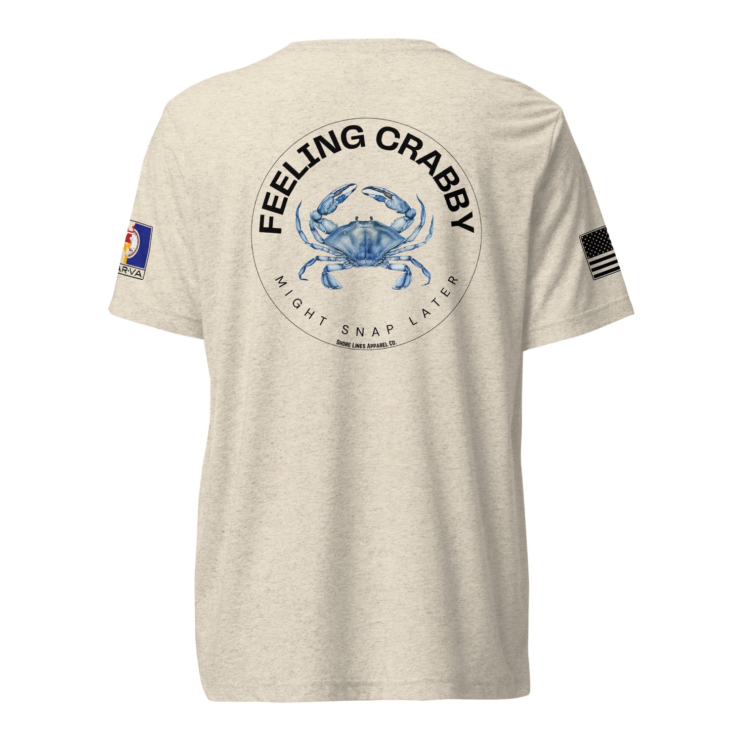 Feeling Crabby | Core SS P-oatmeal-Shore Lines Apparel Co.