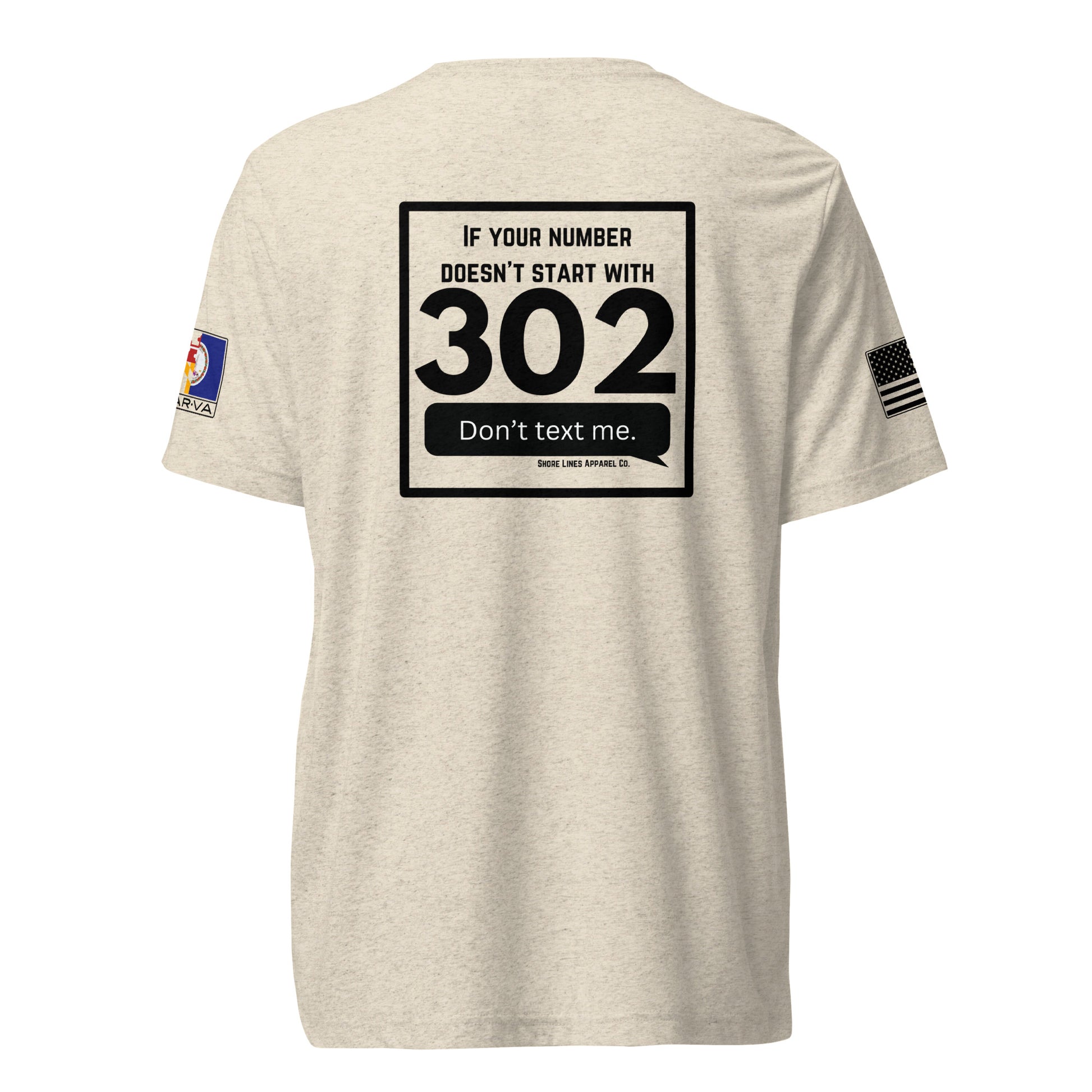 302 Area Code | Core SS P-oatmeal-Shore Lines Apparel Co.