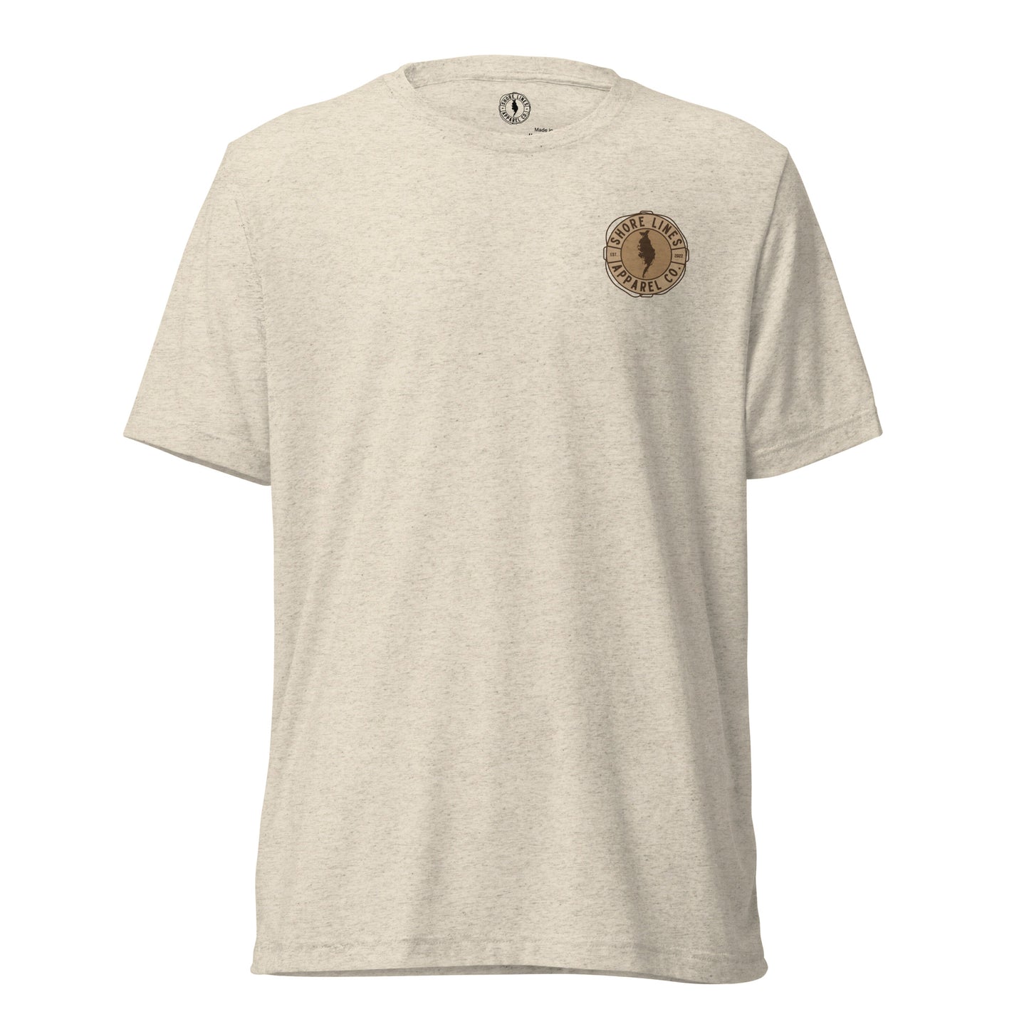 Shore Lines™ Espresso | Core SS-oatmeal-Shore Lines Apparel Co.