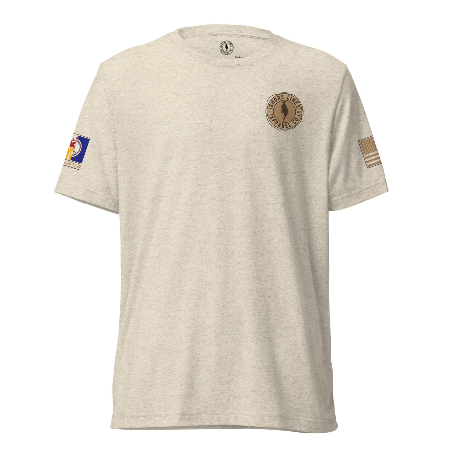 Shore Lines™ Espresso | Core SS P-oatmeal-Shore Lines Apparel Co.