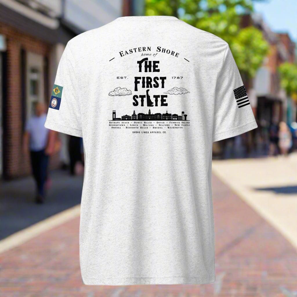 The First State | Core SS P-white-Shore Lines Apparel Co.