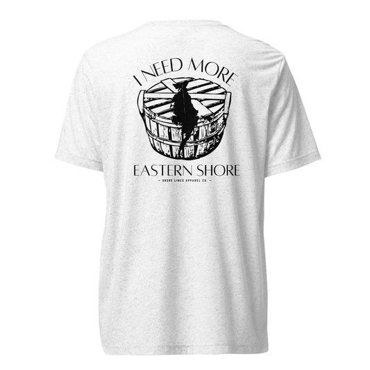 Need More Eastern Shore | Core SS-white-Shore Lines Apparel Co.