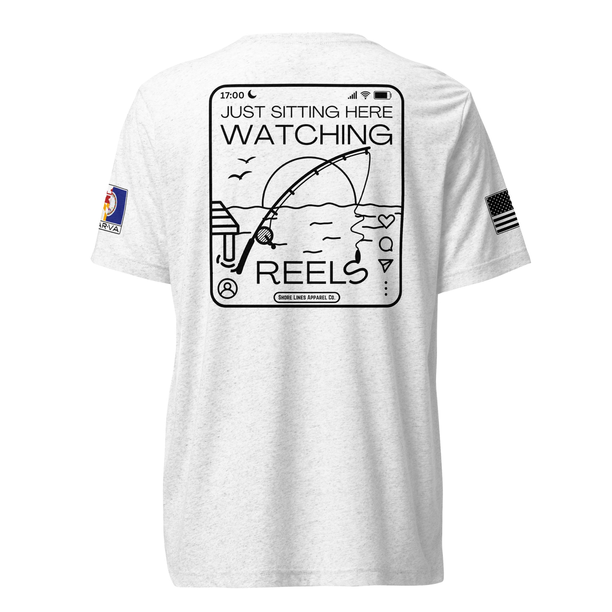 Watching Reels | Core SS P-white-Shore Lines Apparel Co.