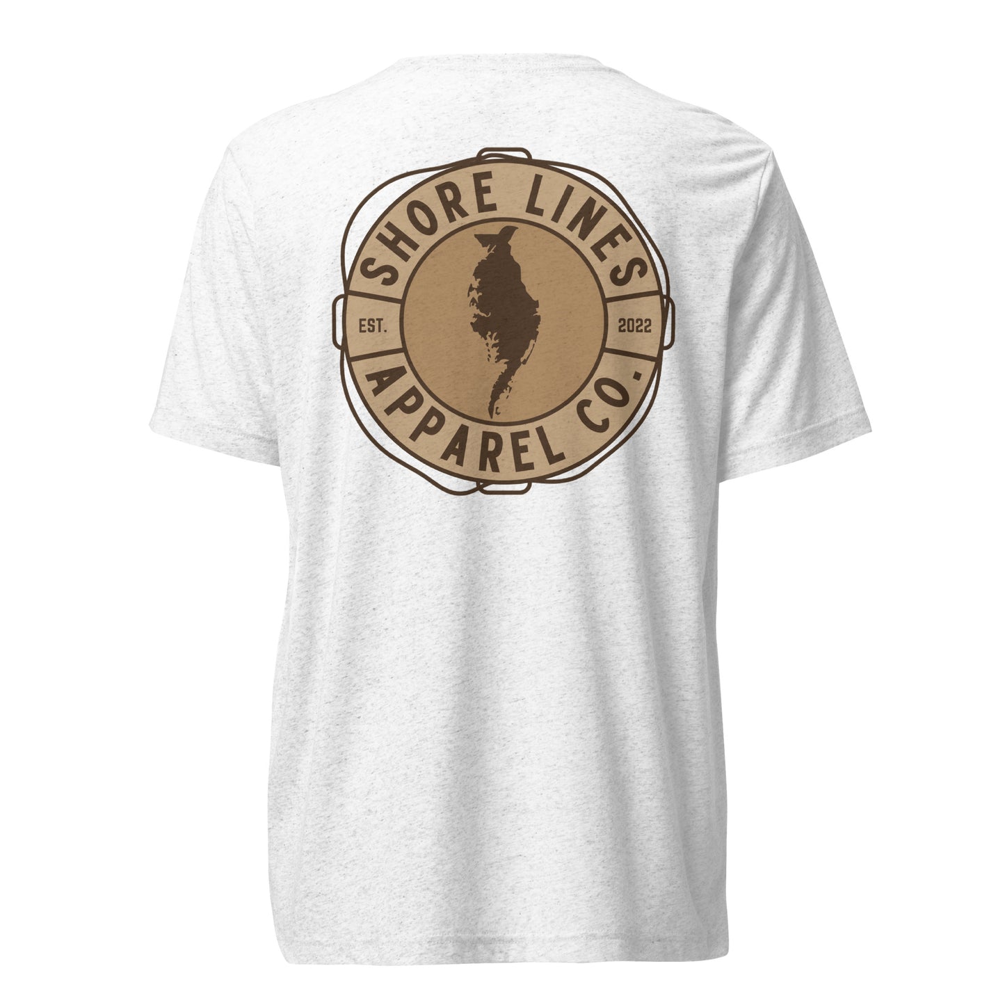 Shore Lines™ Espresso | Core SS-white-Shore Lines Apparel Co.