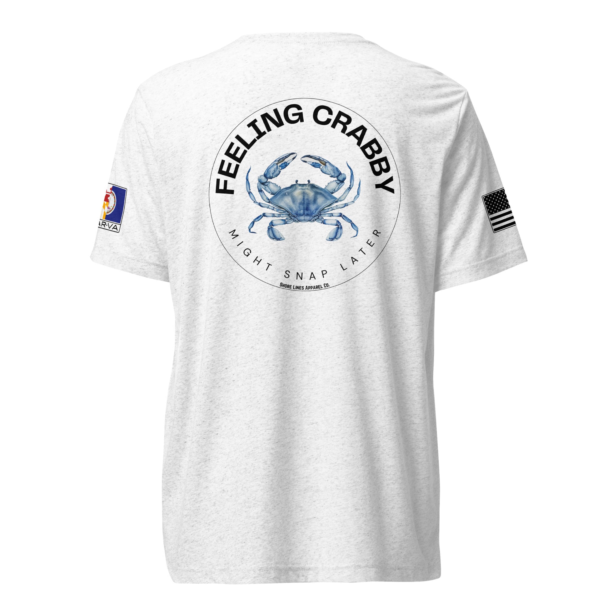 Feeling Crabby | Core SS P-white-Shore Lines Apparel Co.