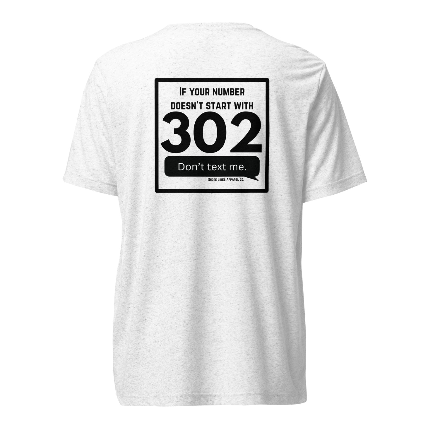 302 Area Code | Core SS-white-Shore Lines Apparel Co.