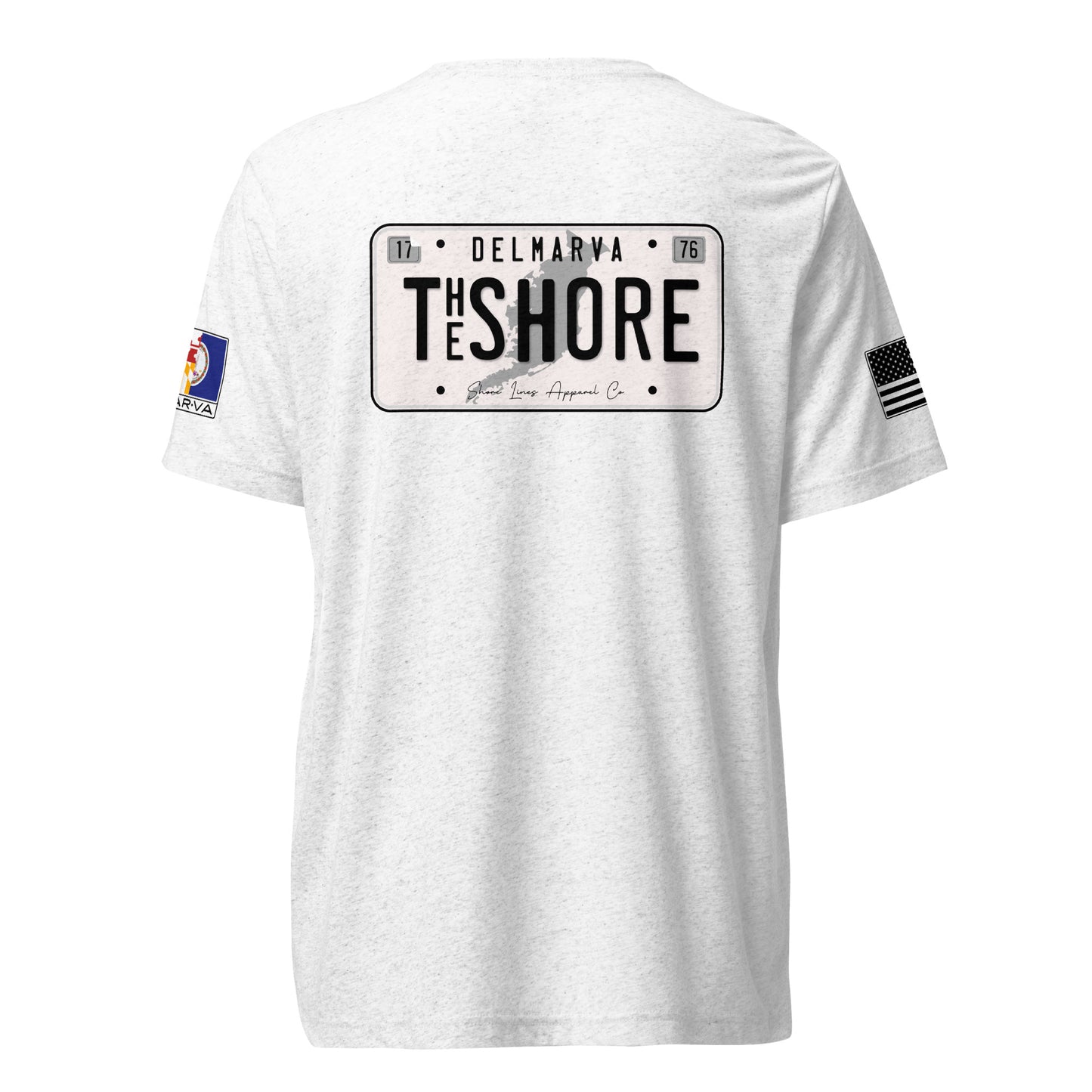 License Plate | Core SS P-white-Shore Lines Apparel Co.