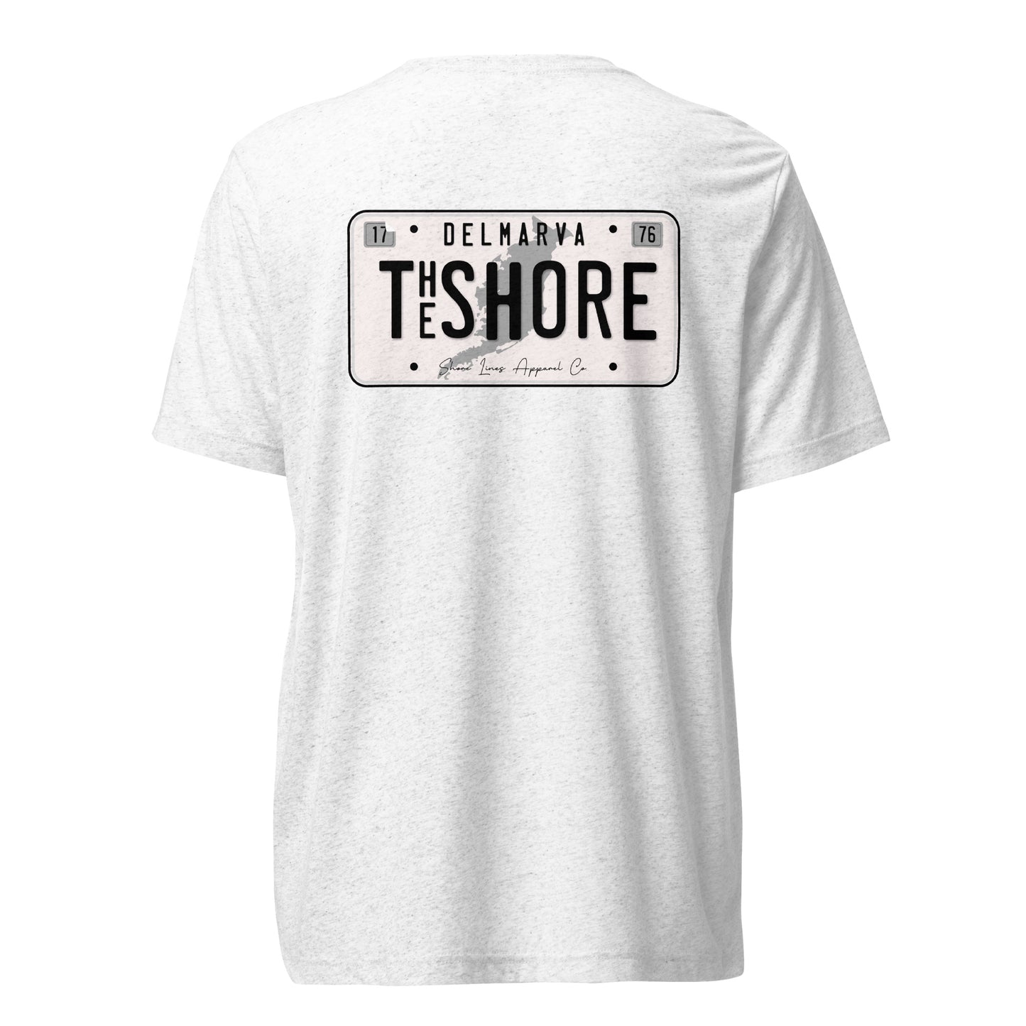 License Plate | Core SS-white-Shore Lines Apparel Co.