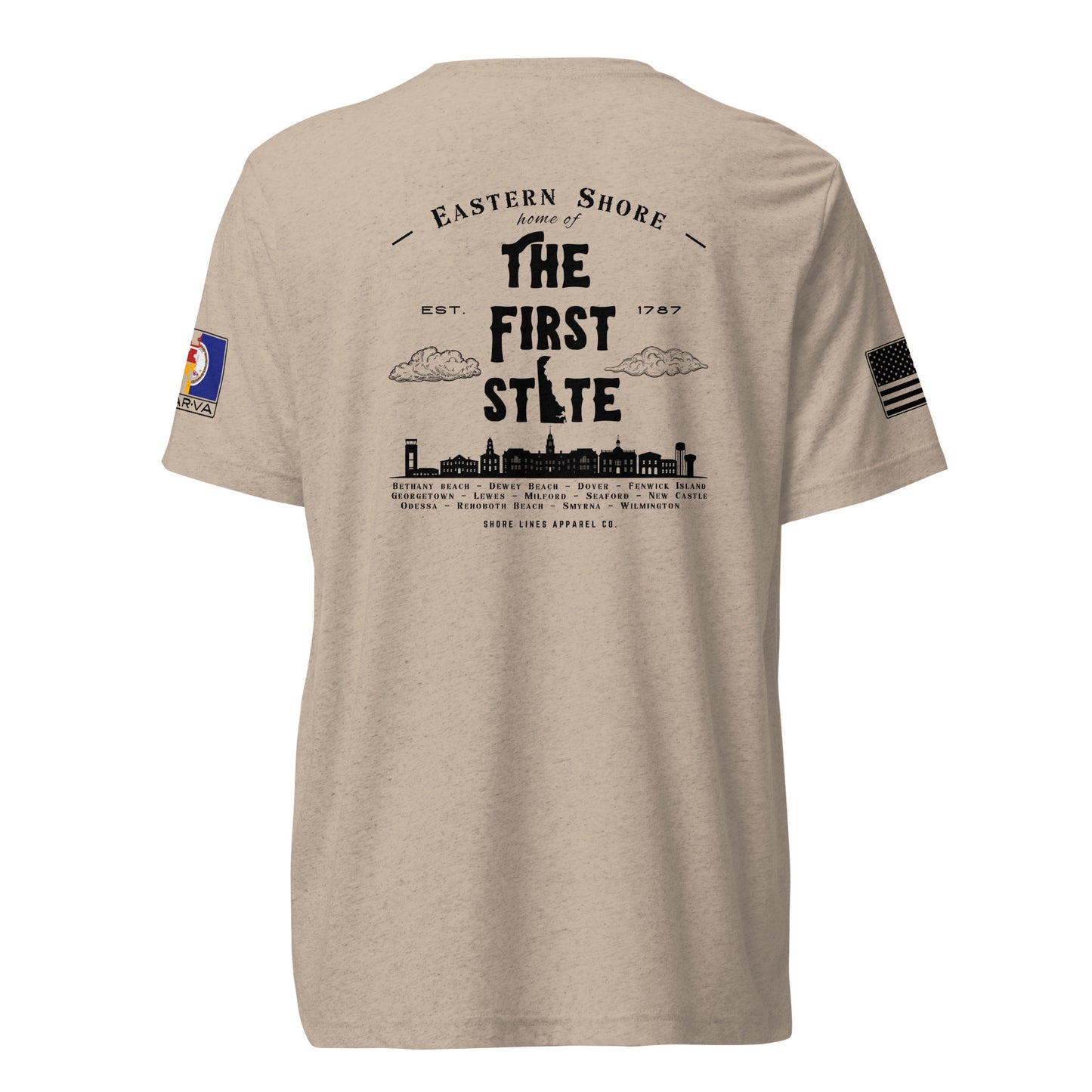 The First State | Core SS P-tan-Shore Lines Apparel Co.