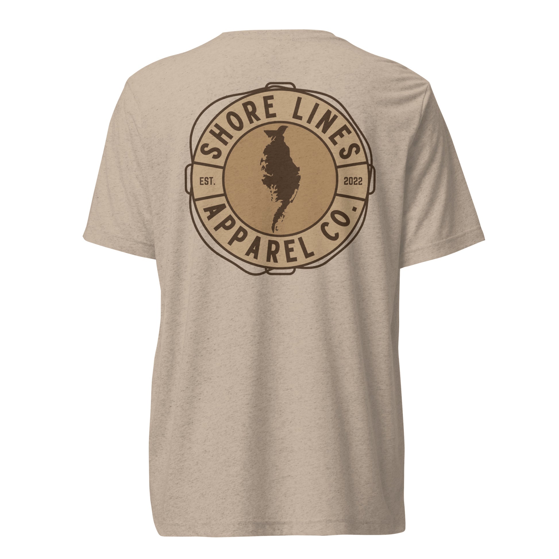 Shore Lines™ Espresso | Core SS-tan-Shore Lines Apparel Co.