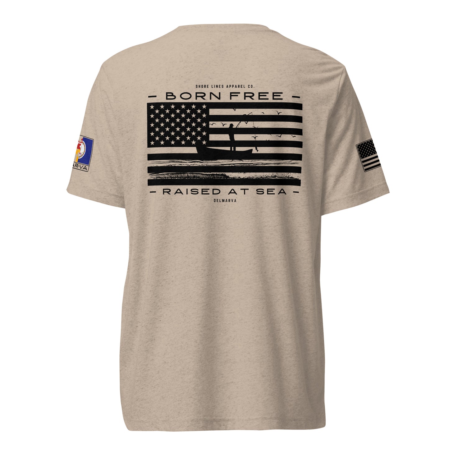 Born Free Raised at Sea | Core SS P-tan-Shore Lines Apparel Co.