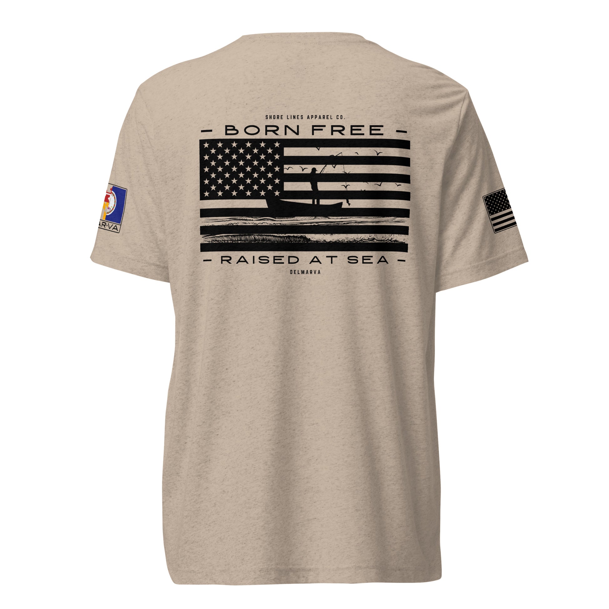 Born Free Raised at Sea | Core SS P-tan-Shore Lines Apparel Co.