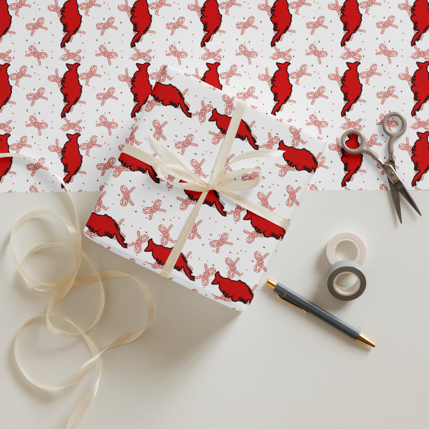 Peninsula | Wrapping Paper-white-Shore Lines Apparel Co.