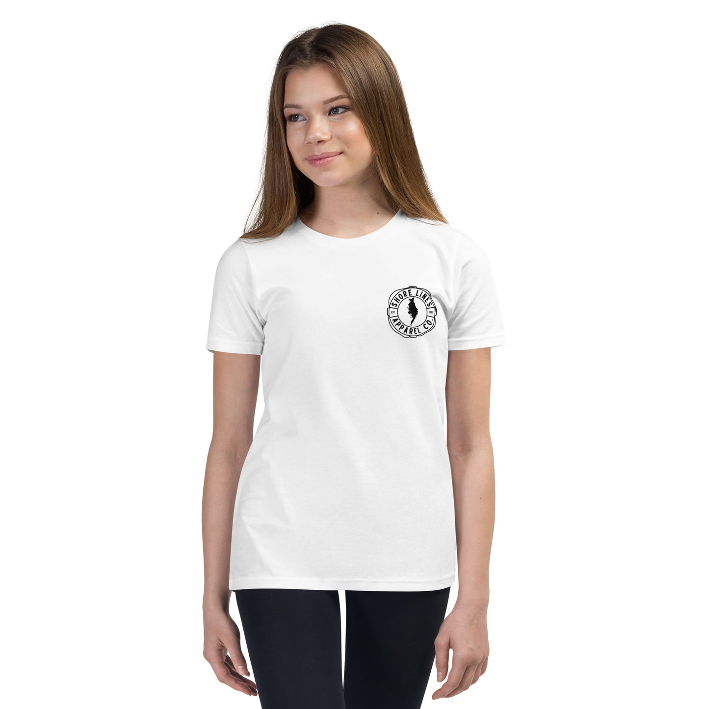 Watching Reels | Youth SS-white-Shore Lines Apparel Co.